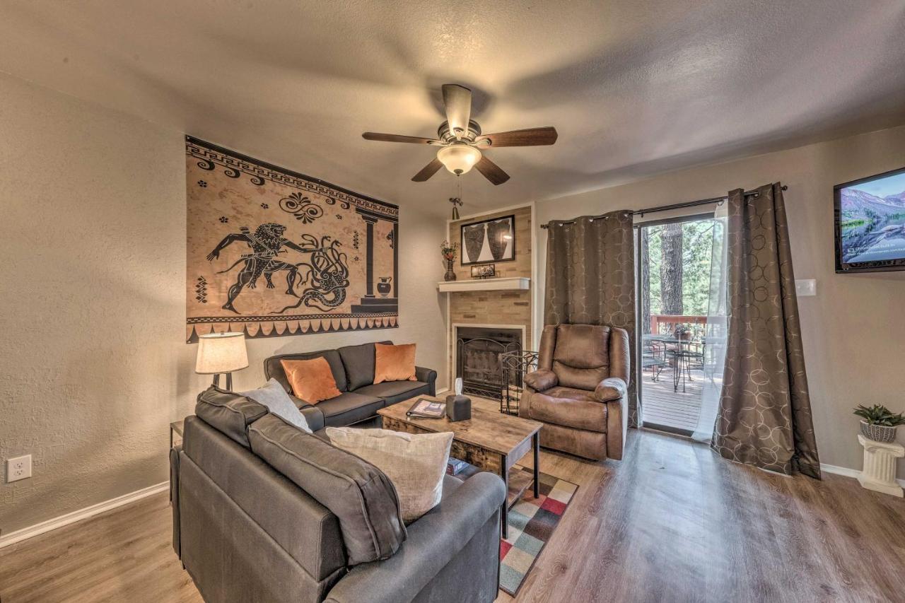 Forested Ruidoso Condo With Deck And Fireplace! Exteriör bild