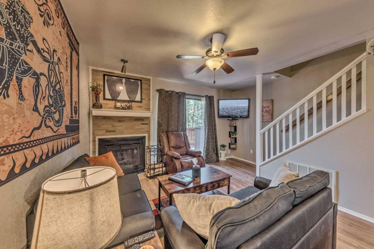 Forested Ruidoso Condo With Deck And Fireplace! Exteriör bild